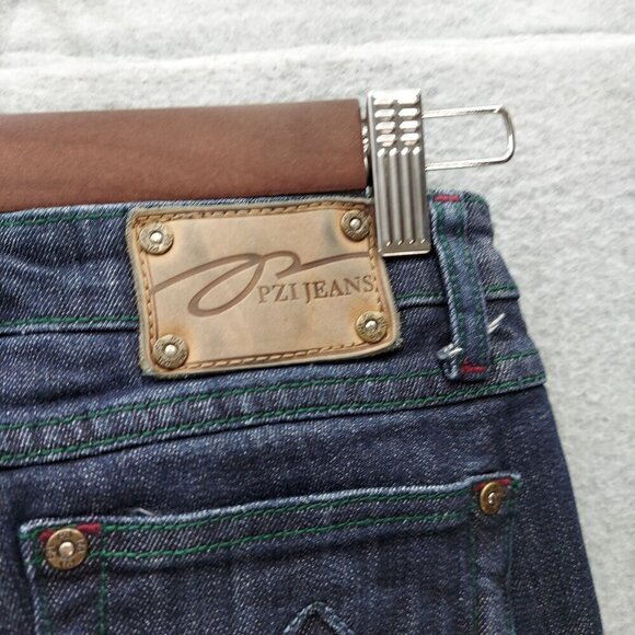 Pzi Jeans Womens Flared Denim Pants With Grommet Detail Size 4 - Picture 9 of 9